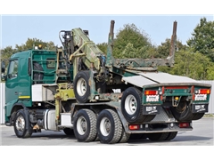 VOLVO FH 500  DO TRANSPORTU DREWNA  LOGLIFT F 25
