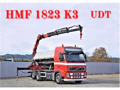 VOLVO FH 480 WYWROTKA 6,20m  HMF 1823 + PILOT