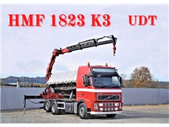 VOLVO FH 480 WYWROTKA 6,20m  HMF 1823 + PILOT