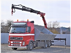 VOLVO FH 480 WYWROTKA 6,20m  HMF 1823 + PILOT