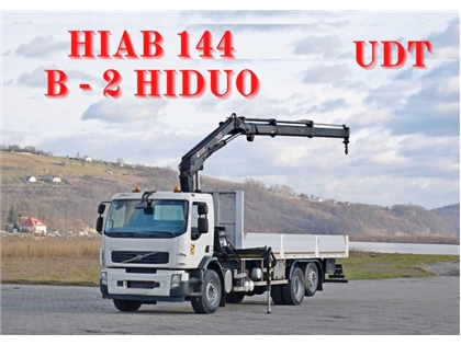 VOLVO FE 320  SKRZYNIA 8,00 m  HIAB 144 B - 2 HI