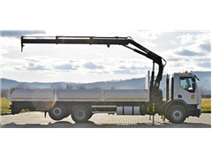 VOLVO FE 320  SKRZYNIA 8,00 m  HIAB 144 B - 2 HI