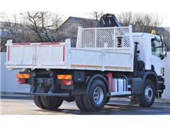 SCANIA P320  BORDMATIC + HIAB 122 B-2 DUO  STAN
