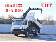 SCANIA P320  BORDMATIC + HIAB 122 B-2 DUO  STAN