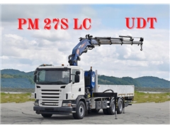 SCANIA G 420  SKRZYNIA 6,90 m  PM 27S LC + PILOT