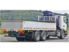 SCANIA G 420  SKRZYNIA 6,90 m  PM 27S LC + PILOT
