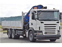 SCANIA G 420  SKRZYNIA 6,90 m  PM 27S LC + PILOT