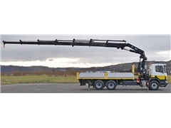 SCANIA 114 G 380  SKRZYNIA 6,10 m  HIAB 400 E-6