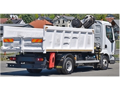 Renault MIDLUM 220  WYWROTKA 4,00m + PK 7001 - EH