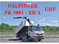 Renault MIDLUM 220  WYWROTKA 4,00m + PK 7001 - EH