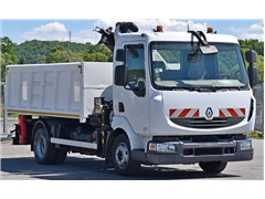 Renault MIDLUM 220  WYWROTKA 4,00m + PK 7001 - EH