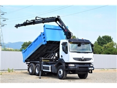 Renault KERAX 370 DXI  HIAB 122B-3 HIDUO + PILOT
