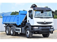 Renault KERAX 370 DXI  HIAB 122B-3 HIDUO + PILOT