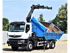 Renault KERAX 370 DXI  HIAB 122B-3 HIDUO + PILOT