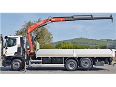 Renault C 380  SKRZYNIA 7,05 m + FASSI F 173 C +