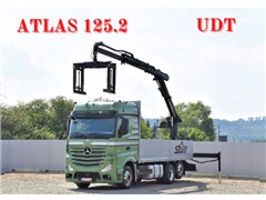 Mercedes Actros 2545  Skrzynia 6,60 + ATLAS 125.2