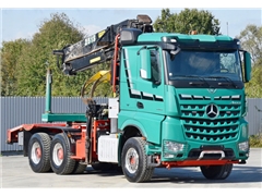 MERCEDES AROCS 3363  DO TRANSPORTU DREWNA  LOGLI