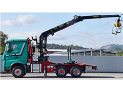 MERCEDES AROCS 3363  DO TRANSPORTU DREWNA  LOGLI
