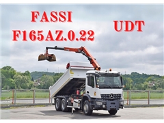 Mercedes AROCS 2635  FASSI F165AZ.0.22 + PILOT