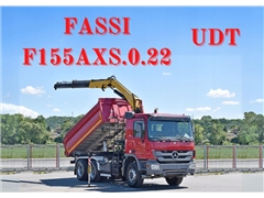 Mercedes Actros 2636  FASSI F155 AXS.0.22 + BORDM