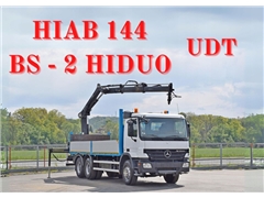 Mercedes Actros 2632  HIAB 144 BS - 2 HIDUO + PIL