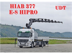 Mercedes Actros 2544  HIAB 377 E-8 HIPRO + PILOT