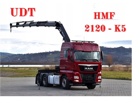 MAN TGX 28.480 Ciągnik siodłowyHMF 2120 K5/PILOT