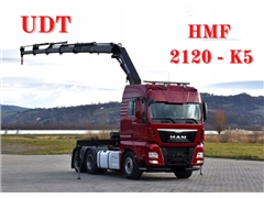 MAN TGX 28.480 Ciągnik siodłowyHMF 2120 K5/PILOT
