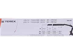 MAN TGX 26.440  SKRZYNIA 6,00m TEREX 135.2-A11