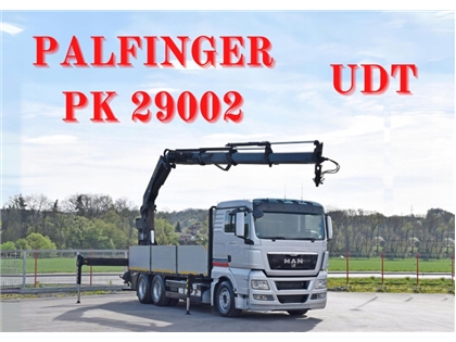 MAN TGX 26.440  SKRZYNIA 6,40 m  PK 29002 + PILO