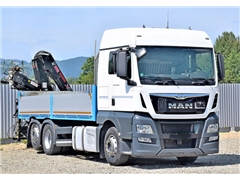 MAN TGX 26.440  SKRZYNIA 6,20 m  HIAB 122 HIDUO