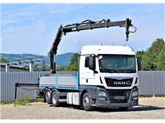 MAN TGX 26.440  SKRZYNIA 6,20 m  HIAB 122 HIDUO