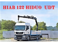 MAN TGX 26.440  SKRZYNIA 6,20 m  HIAB 122 HIDUO