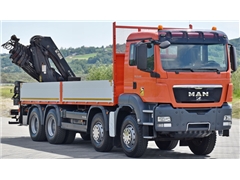 MAN TGS 35.440  HIAB 211 E - 6 HIDUO + PILOT  8x