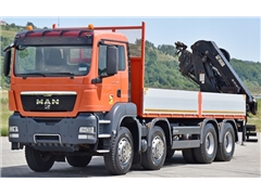 MAN TGS 35.440  HIAB 211 E - 6 HIDUO + PILOT  8x