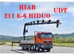 MAN TGS 35.440  HIAB 211 E - 6 HIDUO + PILOT  8x