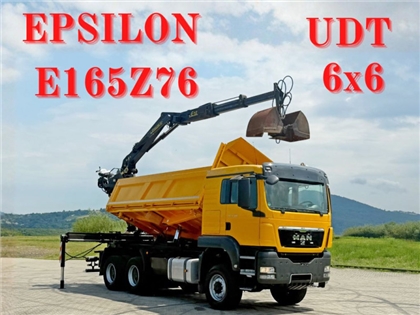 MAN TGS 33.480  WYWROTKA 5,10 m  EPSILON E165Z76