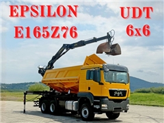 MAN TGS 33.480  WYWROTKA 5,10 m  EPSILON E165Z76