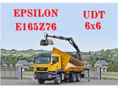 MAN TGS 33.480  WYWROTKA 5,10 m  EPSILON E165Z76