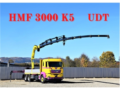 MAN TGS 28.440  HMF 3000 K5 + PILOT  STAN BDB !