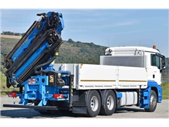 MAN TGS 26.480  SKRZYNIA 6,30 m  PK 27002 + JIB