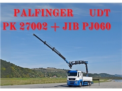 MAN TGS 26.480  SKRZYNIA 6,30 m  PK 27002 + JIB