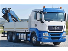 MAN TGS 26.480  SKRZYNIA 6,30 m  PK 27002 + JIB