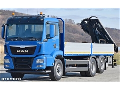 MAN TGS 26.480  HIAB 144 E - 3 HIDUO + PILOT / 6x