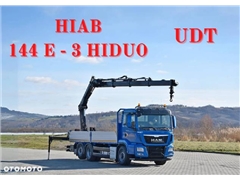 MAN TGS 26.480  HIAB 144 E - 3 HIDUO + PILOT / 6x