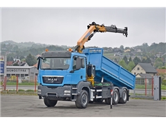 MAN TGS 26.360  WYWROTKA 5,50m + EFFER 165.11/2S