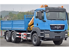 MAN TGS 26.360  WYWROTKA 5,50m + EFFER 165.11/2S