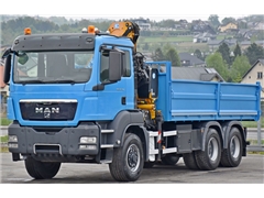 MAN TGS 26.360  WYWROTKA 5,50m + EFFER 165.11/2S