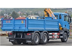 MAN TGS 26.360  WYWROTKA 5,50m + EFFER 165.11/2S