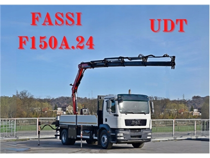 MAN TGM 18.340 SKRZYNIA 5,50mFASSI F150A.24/PILOT